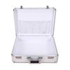 MBROS Aluminium Storage Box Portable Lockable Storage Flight Case with Handle Universal Equipment Storage Box - Black/Silver view 4