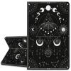 EDGFRTOIO for All New Kindle (11th Generation-2022 Release) Case 6" E-Book Reader Cover, Premium PU Leather Smart Folio Case Folding Stand Cover for Kindle 11 2022/2023, Astrology Moth Moon Phase view 1