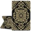 EDGFRTOIO for All New Kindle (11th Generation-2022 Release) Case 6" E-Book Reader Cover, Premium PU Leather Smart Folio Case Folding Stand Cover for Kindle 11 2022/2023, Nordic Viking Mythology view 1