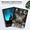 EDGFRTOIO for All New Kindle (11th Generation-2022 Release) Case 6" E-Book Reader Cover, Premium PU Leather Smart Folio Case Folding Stand Cover for Kindle 11 2022/2023, Mushroom Moon Skull Butterfly view 3