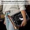 Case for 6" All-New Kindle (11th Generation-2022 Release), 360 Degree Smart Rotating Case Swivel Stand Soft Leather Cover with Auto Sleep/Wake for Kindle 11 2022/2023, Cat Moon Tarot Card view 3