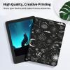 EDGFRTOIO for Kindle 10th Generation 2019 Released Case 6" E-Reader Cover, Premium PU Leather Smart Stand Folio Cover Cases for Kindle 10th Gen 2019, Auto Sleep/Wake, Astrology Celestial Theme view 3
