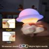 L LOHAS Nursery Night Lights, Cute Nursery Lamps with 7 Colors Adjustable Touch Control, USB Rechargeable, Kawaii Decor Stuff view 2