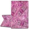 EDGFRTOIO for Kindle 10th Generation 2019 Released Case 6" E-Reader Cover, Premium PU Leather Smart Stand Folio Cover Cases for Kindle 10th Gen 2019, Auto Sleep/Wake, Pink Money Dollar Bill Glitter view 1