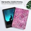 EDGFRTOIO for Kindle 10th Generation 2019 Released Case 6" E-Reader Cover, Premium PU Leather Smart Stand Folio Cover Cases for Kindle 10th Gen 2019, Auto Sleep/Wake, Pink Money Dollar Bill Glitter view 3