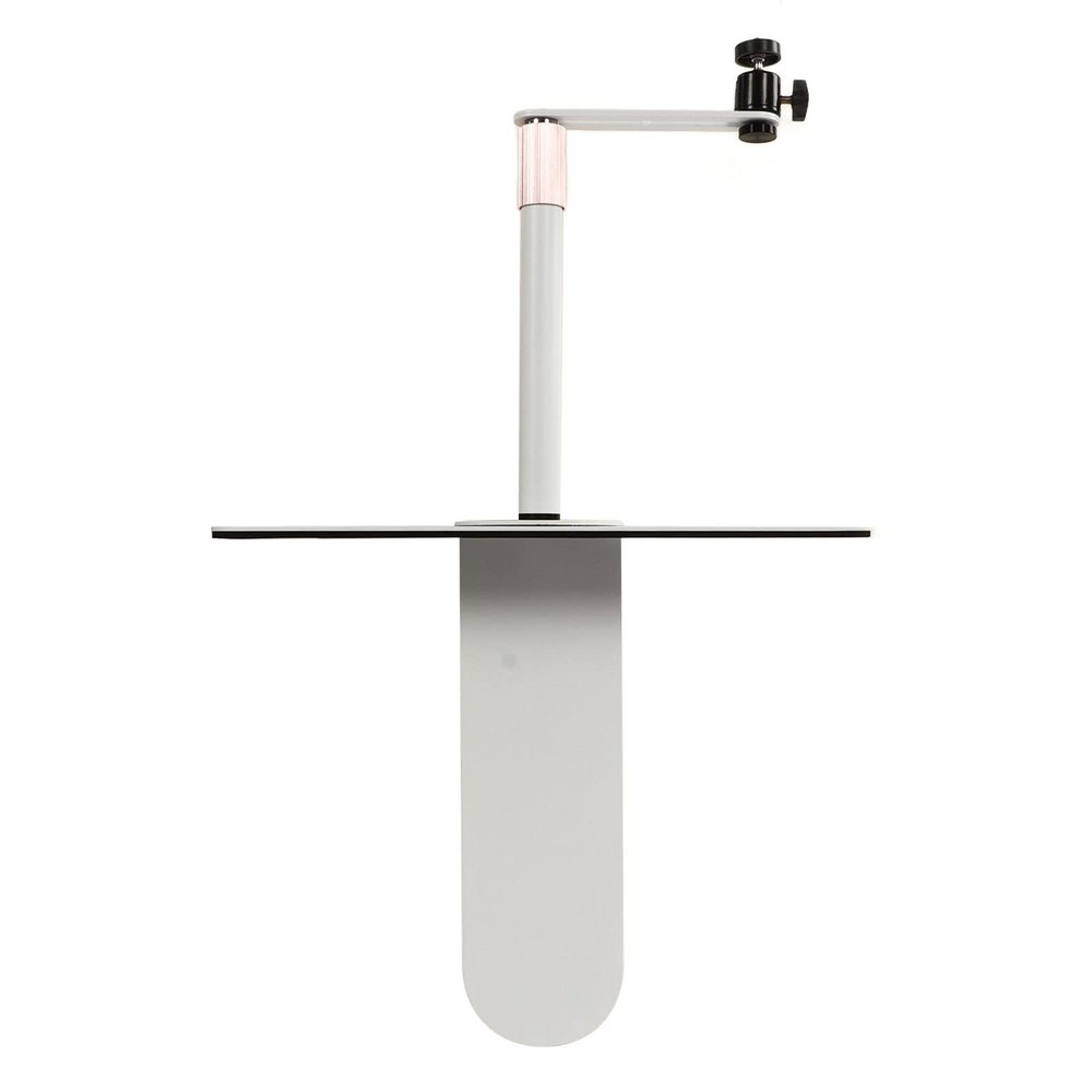 360 Degree Rotatable Projector Stand for Home Office (White)