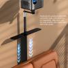360 Degree Rotatable Projector Stand for Home Office (White) view 2