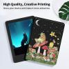 EDGFRTOIO for Kindle 10th Generation 2019 Released Case 6" E-Reader Cover, Premium PU Leather Smart Stand Folio Cover Cases for Kindle 10th Gen 2019, Auto Sleep/Wake, Aesthetic Mushroom Frog view 3