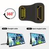 chenyang HDMI Male to HDMI Female 8K@60Hz 4K@120Hz 180 Degree Down Angled Extension Adapter Converter Connector view 4
