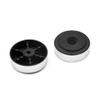 Unifizz Car 4pcs Silver Tone Plastic CD Player Speaker Amplifier Feet Pads for Home Car view 2