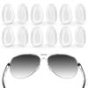 ToughAsNails 6 Pairs Clear Replacement Nose Pad Pieces for Oakley Feedback OO4079 Sunglasses view 1
