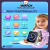 Jwatch Kids Smart Watch for Boys Girls 6-12 with Pedometer Audio Book Camera Music Player Birthday Present Christmas (Silver Frame Purple) view 2