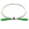 SC/APC-SC/APC SM G657A2 SX Core 3.0mm Diameter White Milky LSZH Jacket Fiber Optic Patch Cord (15m) view 1