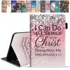FVAENDHIO Case for All-New Amazon Fire Max 11 Tablet (11 Inch, 13th Generation, 2023 Release) with Card Slot & Auto Sleep/Wake - Slim Folding Stand Folio Cover, Bible Verse Philippians 4-13 view 1