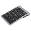 NDNCZDHC Numeric Keypad, 22 Keys Numeric Keypad USB 2.4G Wireless Wireless Number Pad with Receiver Number Pad for Laptop(Iron Grey) view 3