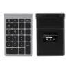 NDNCZDHC Numeric Keypad, 22 Keys Numeric Keypad USB 2.4G Wireless Wireless Number Pad with Receiver Number Pad for Laptop(Iron Grey) view 4