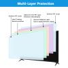 AIZYR TV Blue Light Blocking and Anti Glare Screen Protector Panel for 32,37,39, 40inch, Anti Blue Light and Anti-UV Eye Protection Reduce Eye Fatigue,32inch(L698mm*W392mm) view 4