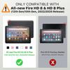 Case Fits Amazon Kindle Fire HD 8 & 8 Plus Tablet (12th Generation/10th Generation, 2022/2020 Release) 8, Multi-Angle Smart Stand Cover Auto Sleep/WakeRose Girl Skull view 2