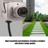 Mini 6LED Wired CMOS CCTV Security Camera with Night, PAL NTSC, High Sensitivity and Definition, 3.6mm Mini Camera with Removable Mount and Lens (NTSC Format (Delivered on Sticky view 3