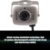 Mini 6LED Wired CMOS CCTV Security Camera with Night, PAL NTSC, High Sensitivity and Definition, 3.6mm Mini Camera with Removable Mount and Lens (NTSC Format (Delivered on Sticky view 4