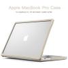 Batianda 4-in-1 Ultimate Case for New MacBook Pro 16 inch 2024 M4 Chip 2023 2021 Release M3 M2 M1 Pro/Max -Matte Translucent Rugged Armor Shell with Carbon Fiber Texture Grip Shockproof Bumper Khaki view 4