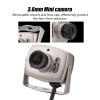 Mini 6LED Wired CMOS CCTV Security Camera with Night, PAL NTSC, High Sensitivity and Definition, 3.6mm Mini Camera with Removable Mount and Lens (PAL Format (Labeled and Shipped)) view 3
