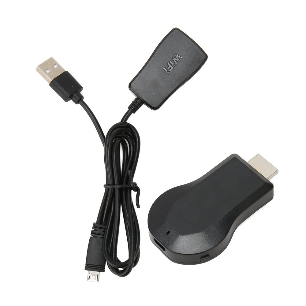 2.4G Display Adapter Dongle, 1080P 60Hz HD Display Adapter Receiver, Portable Mobile Screen Mirroring Receiver Dongle to Projector for for Android iOS