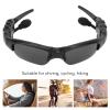 Bluetooth Sunglasses Open Speaker System Black Polarizer Portable Smart Music Sunglasses Fishing Sports Sunglasses for Driving Cycling Hiking Daily view 4
