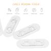 Cabilock 10pcs Self-Adhesive Cable Organizers for Desk Wire Management Reusable Wire Clips for Home Use Acrylic Material Easy Installation Left view 4