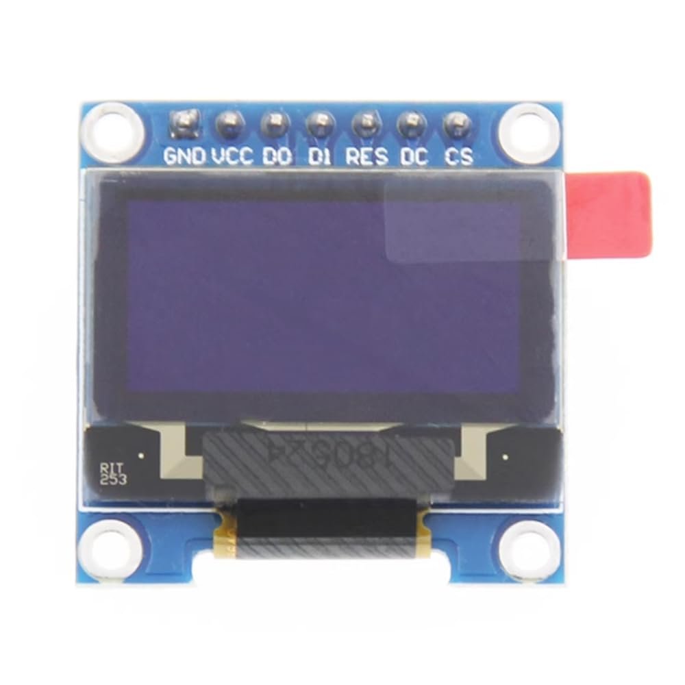 0.91 inch 0.96 inch 1.3 inch 1.5 inch OLED display module SPI serial port (0.96 inch 7pin, blue)