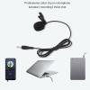 Cuifati Lavalier Microphone,Noise Cancelling Clip On Lapel Microphone,3.5mm Jack for Phone PC Laptop DSLR Camera Recording Interview, Podcast, Voice Dictation view 4