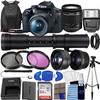 Canon EOS Rebel T7 DSLR Camera with 18-55mm is II Lens Bundle + 420-800mm Super Zoom Lens, Wide Angle Telephoto 64GB Memory, 3PC Filter Kit, Photo Backpack, Tripod More (34PC Bundle), Black view 1