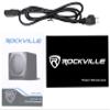 Rockville APM10C 10" 400 Watt Powered/Active Studio Subwoofer Pro Reference Sub view 4