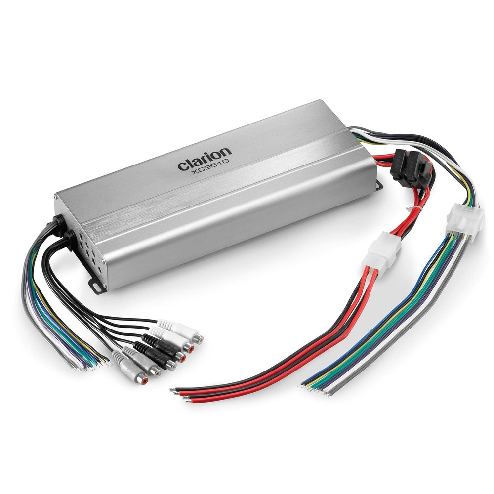 Clarion XC2510 600 Watt 5-Ch, Class D Marine Amplifier