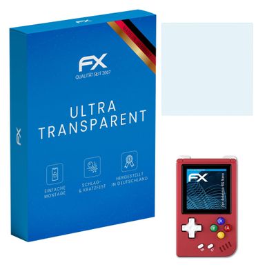 atFoliX Screen Protection Film compatible with Anbernic RG Nano Screen Protector, ultra-clear FX Protective Film (3X)