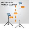 Buhelyc Ipad Stand Floor, Cell Phone Tripods with Carrying Bag, 360-Degree Rotatable, Portable, Height Adjustable, Hands-Free, Compatible with 9"-14.5" Device, Lazy Bracket for Watching Movie view 4