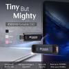 Transcend ESD310 512GB External SSD, Up to 1,050MB/s, Dual USB Flash Drive for iPhone/iPad/Mac/Windows, Android/Tablet/PC, USB 3.2 Gen 2 Thumb Drive Photo Stick, 2-in-1 Type C &Type A Memory Stick view 2
