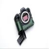 Z8 Camera Case, BMAOLLONGB Handmade Genuine Real Leather Half Camera Case Bag Cover for Nikon Z8 Camera Bottom Opening Version + Hand Strap (Green) view 3