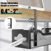 Under Desk Cable Management Tray Black, Litwaro Cable Management Under Desk No Drill, 25'' Cable Tray with Clamp for Wire Management, Cord Organizer for Office, Home - No Damage to Table view 3