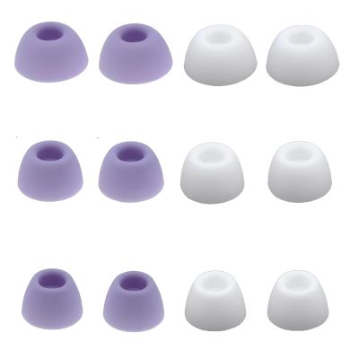 CYADCI Earbud Tips 6 Pairs S/M/L Earbud Covers Silicone Replacement Tips for Galaxy Buds 2 Pro Headphones,Replacement Rubber Earbud Tips Compatible with Samsung Galaxy Buds 2 Pro, Fit in Charge Case