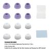 CYADCI Earbud Tips 6 Pairs S/M/L Earbud Covers Silicone Replacement Tips for Galaxy Buds 2 Pro Headphones,Replacement Rubber Earbud Tips Compatible with Samsung Galaxy Buds 2 Pro, Fit in Charge Case view 2