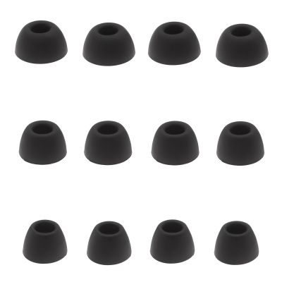 CYADCI Black Earbud Tips 6 Pairs S/M/L Silicone Replacement Tips for Galaxy Buds 2 Pro, Compatible with Samsung Galaxy Buds 2 Pro
