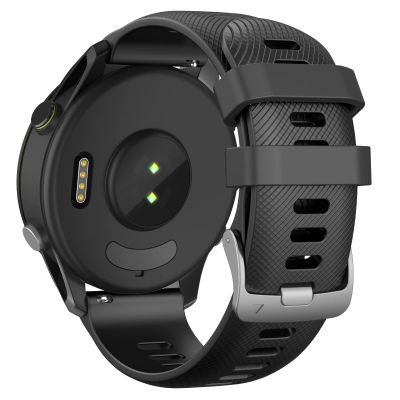 CUZOW Band Compatible with Garmin Vivoactive 4, 22mm Quick Release Silicone Band for Garmin Venu 3/2, Bands for Garmin 255/265/Galaxy Watch 46mm/3 45mm/Galaxy watch S3