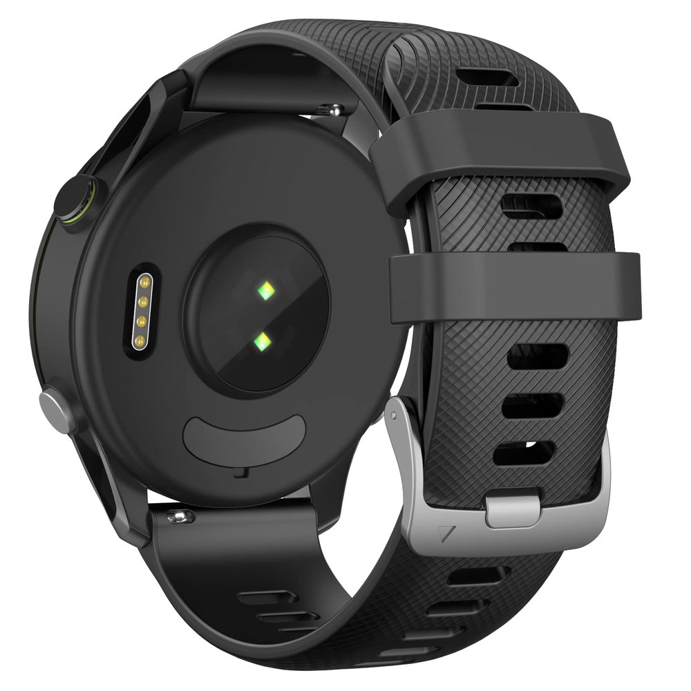 CUZOW Band Compatible with Garmin Vivoactive 4, 22mm Quick Release Silicone Band for Garmin Venu 3/2, Bands for Garmin 255/265/Galaxy Watch 46mm/3 45mm/Galaxy watch S3