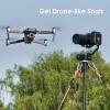 RAUBAY 24' Tall Tripod Stand, Extreme Tall Heavy Duty Sports Camera Video Tripod, Spring Telescoping Aluminium Alloy Large Light Stand with 1/4"& 3/8" Screw, Professional Sky High for Outside Shooting view 2