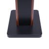 Bookshelf Speaker Stands 35.4inches Pedestal Style & Built-in Wire Management, Support Bookshelf-Style Speakers with Plate and Tray, Speaker Stand Column for Living Room, Bedroom One Pair view 4