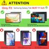 Case for Samsung Galaxy Tab S8 2022/Tab S7 2020 11 Inch (Model SM-X700/X706/T870/T875/T878), Multi-Angle Smart Stand Cover Auto Sleep/WakeWolf view 2
