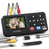 Unisheen Convert VHS to Digital-Compatible with VHS, VCR, DVR, DVD, Cassette, Hi8, Mini DV Players, Camcorder, Gaming Consoles with Remote Control view 1