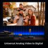 Unisheen Convert VHS to Digital-Compatible with VHS, VCR, DVR, DVD, Cassette, Hi8, Mini DV Players, Camcorder, Gaming Consoles with Remote Control view 2