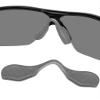 Replacement Nose Pieces Nose Pads for Oakley RESISTOR (Youth Fit) OJ9010 / Radar Path/Radar Edge OO9184 / RadarLock Path/RadarLock Edge OO9183 Sunglass - Gray view 1